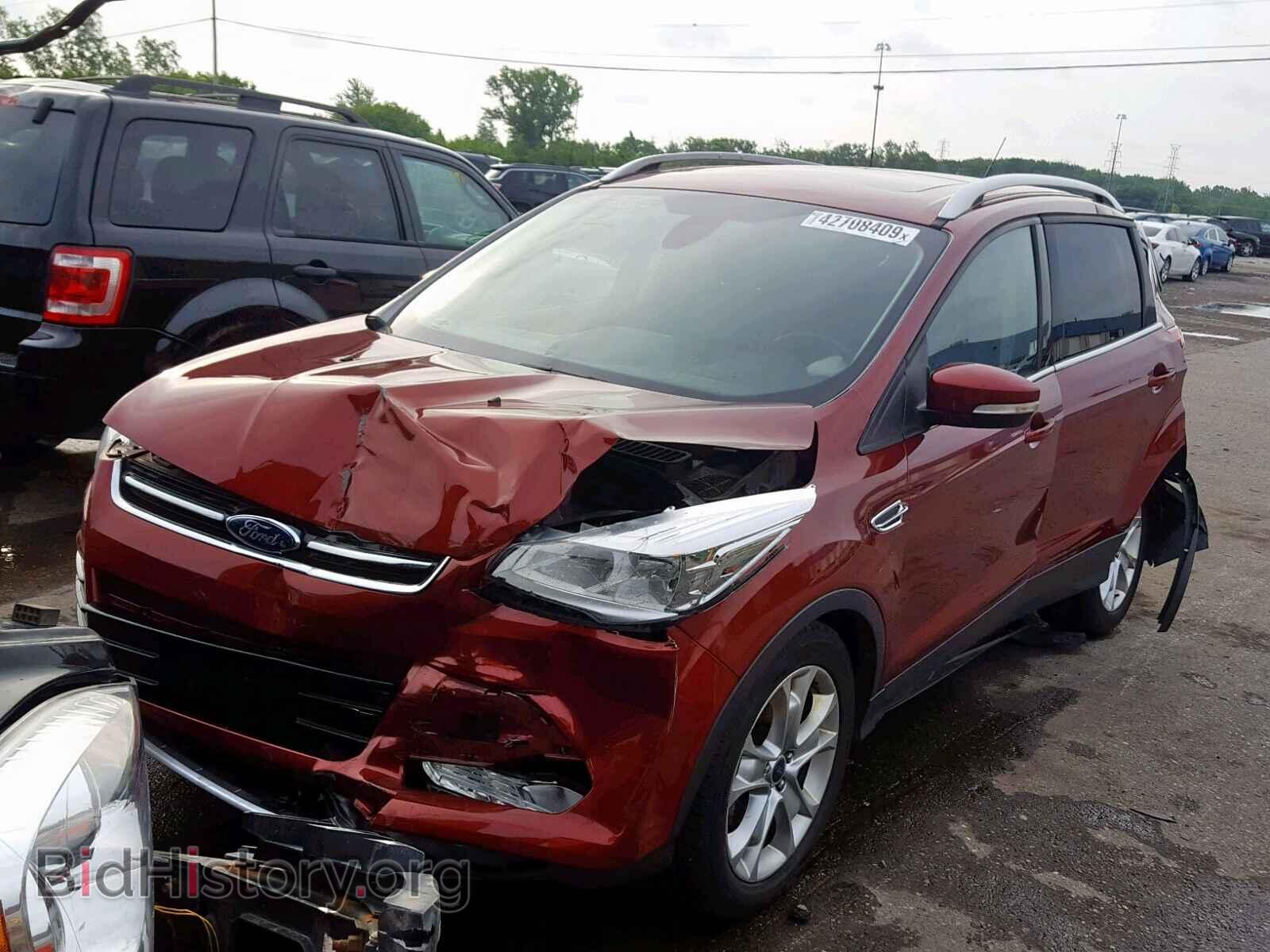 2014 FORD ESCAPE TIT - VIN: 1FMCU0JX8EUB44324 - Фото 2