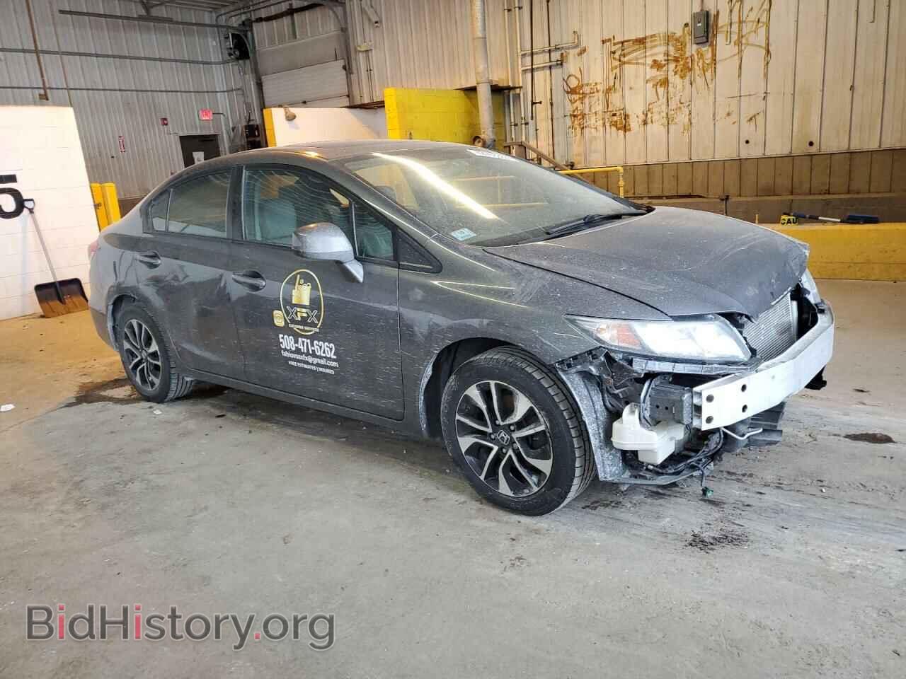2013 HONDA CIVIC - VIN: 19XFB2F95DE218454 - Фото 4