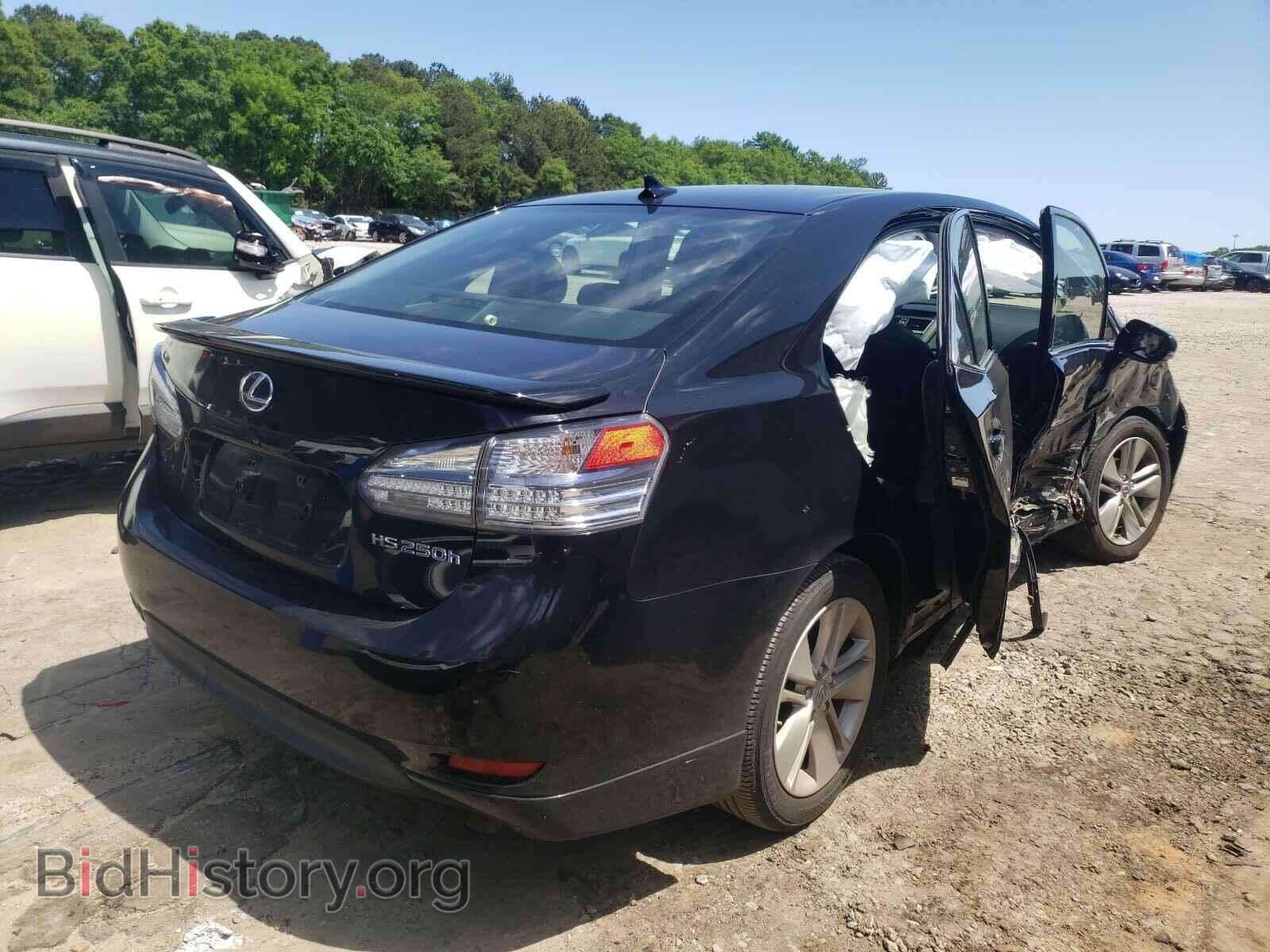 2011 LEXUS HS - VIN: JTHBB1BAXB2047847 - Фото 4