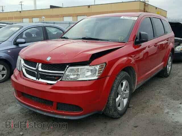 2013 DODGE JOURNEY - VIN: 3C4PDCAB3DT525258 - Фото 2