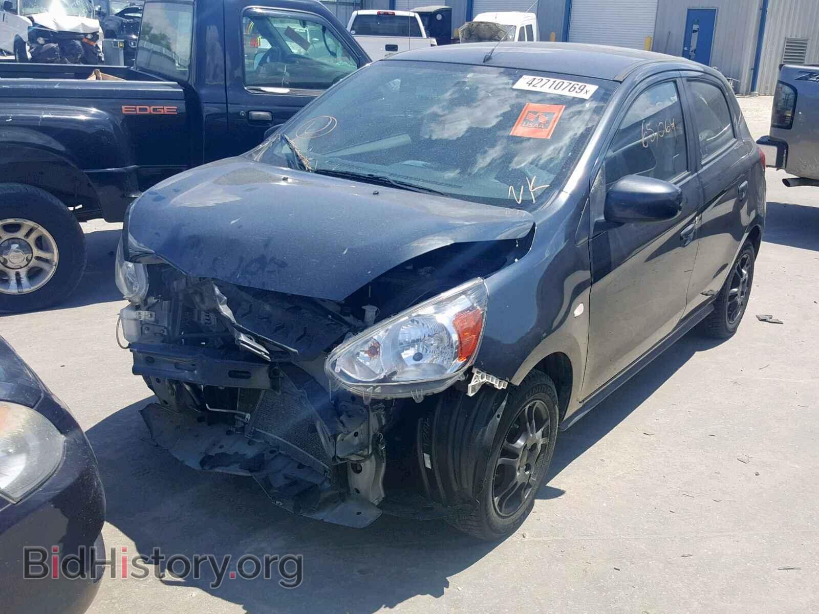 2014 MITSUBISHI MIRAGE - VIN: ML32A3HJ4EH025970 - Фото 2