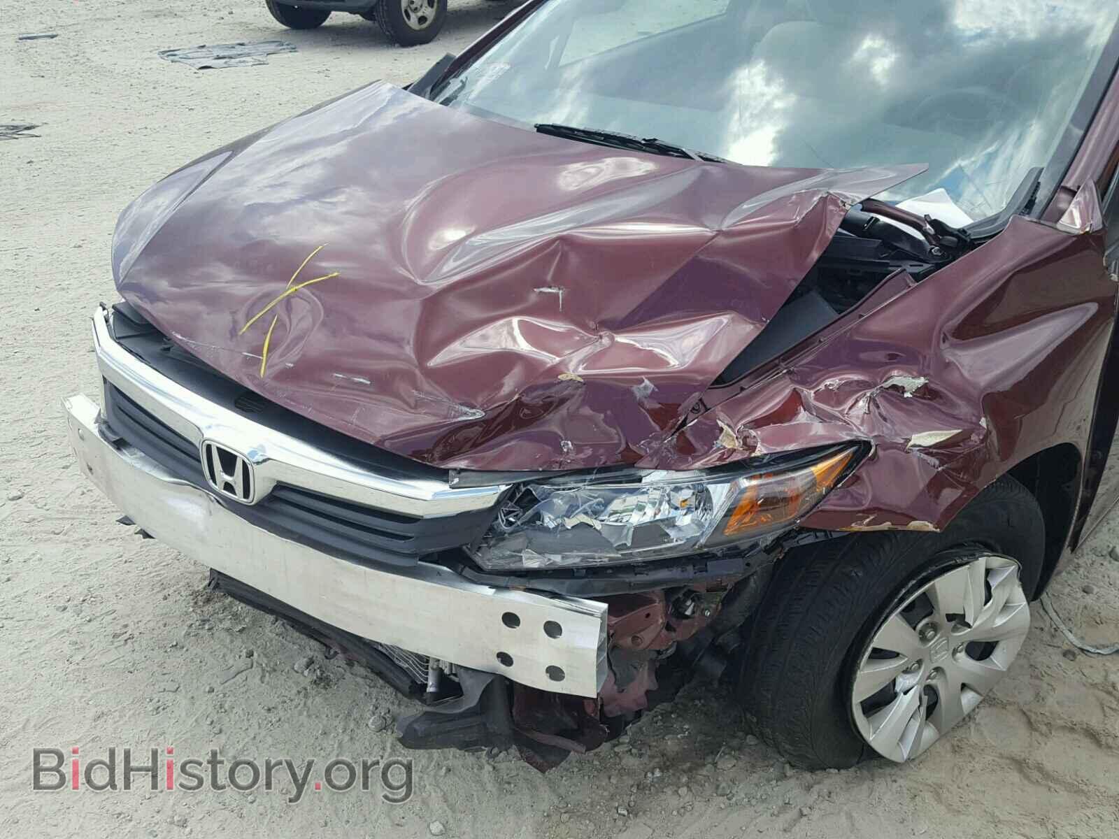 2012 HONDA CIVIC LX - VIN: 2HGFB2F53CH603545 - Фото 9