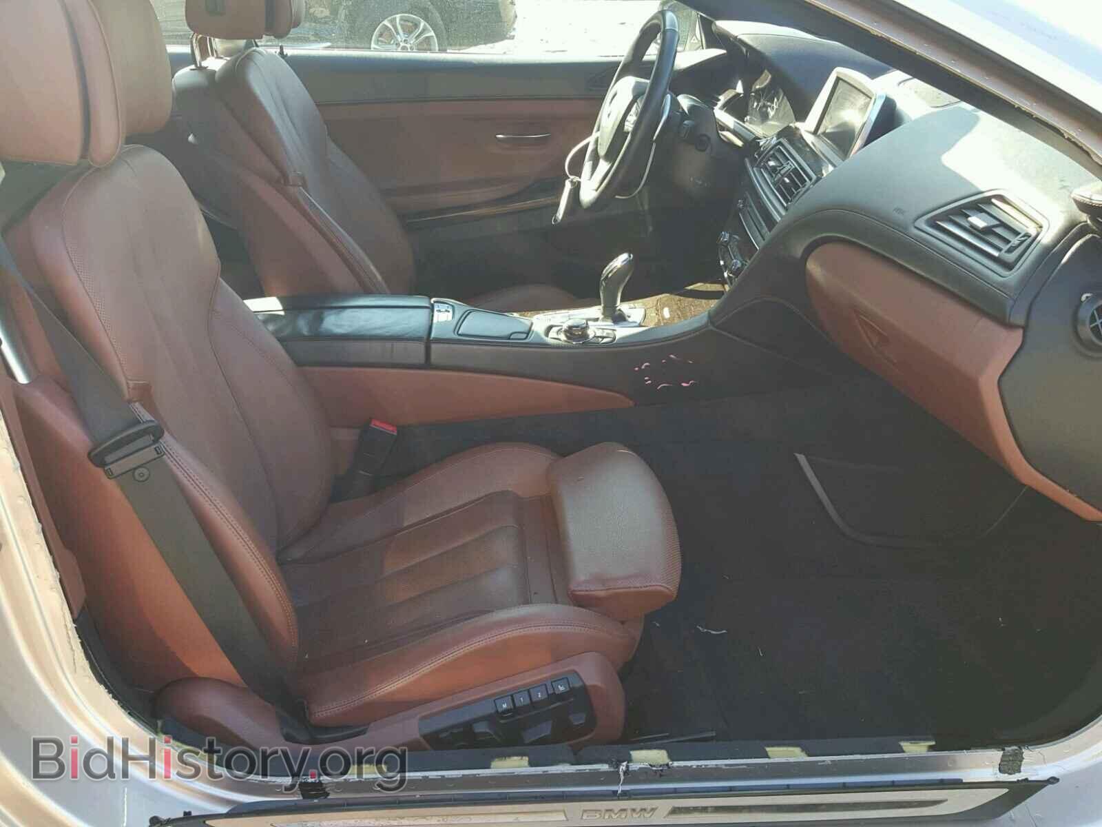 2012 BMW 6 SERIES - VIN: WBALZ3C51CDL72033 - Фото 5