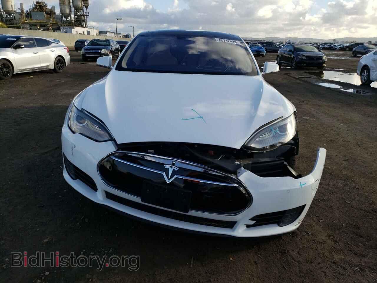 2015 TESLA MODEL S - VIN: 5YJSA1H28FF089490 - Фото 5
