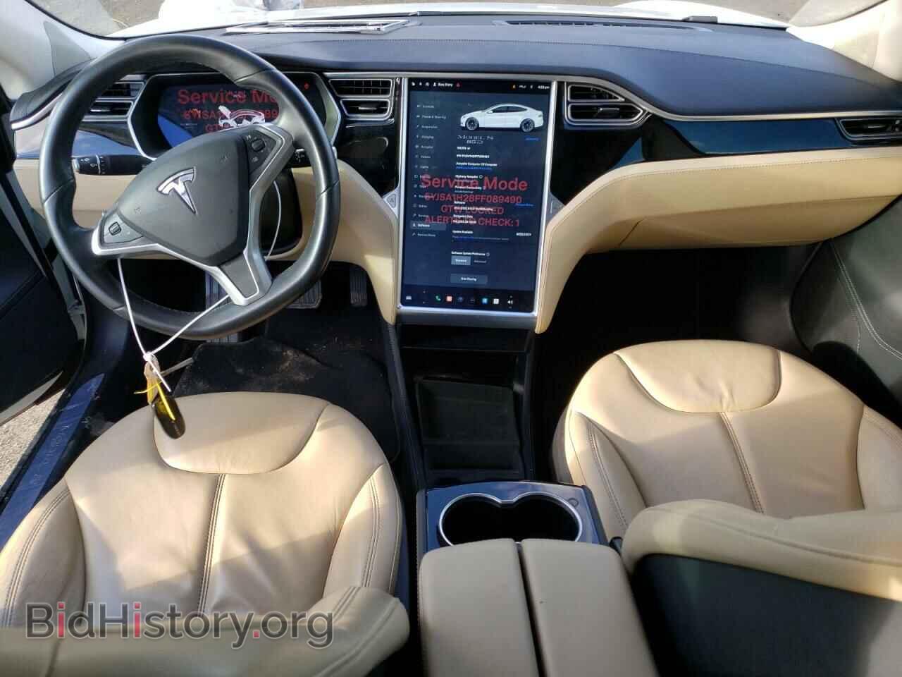 2015 TESLA MODEL S - VIN: 5YJSA1H28FF089490 - Фото 8