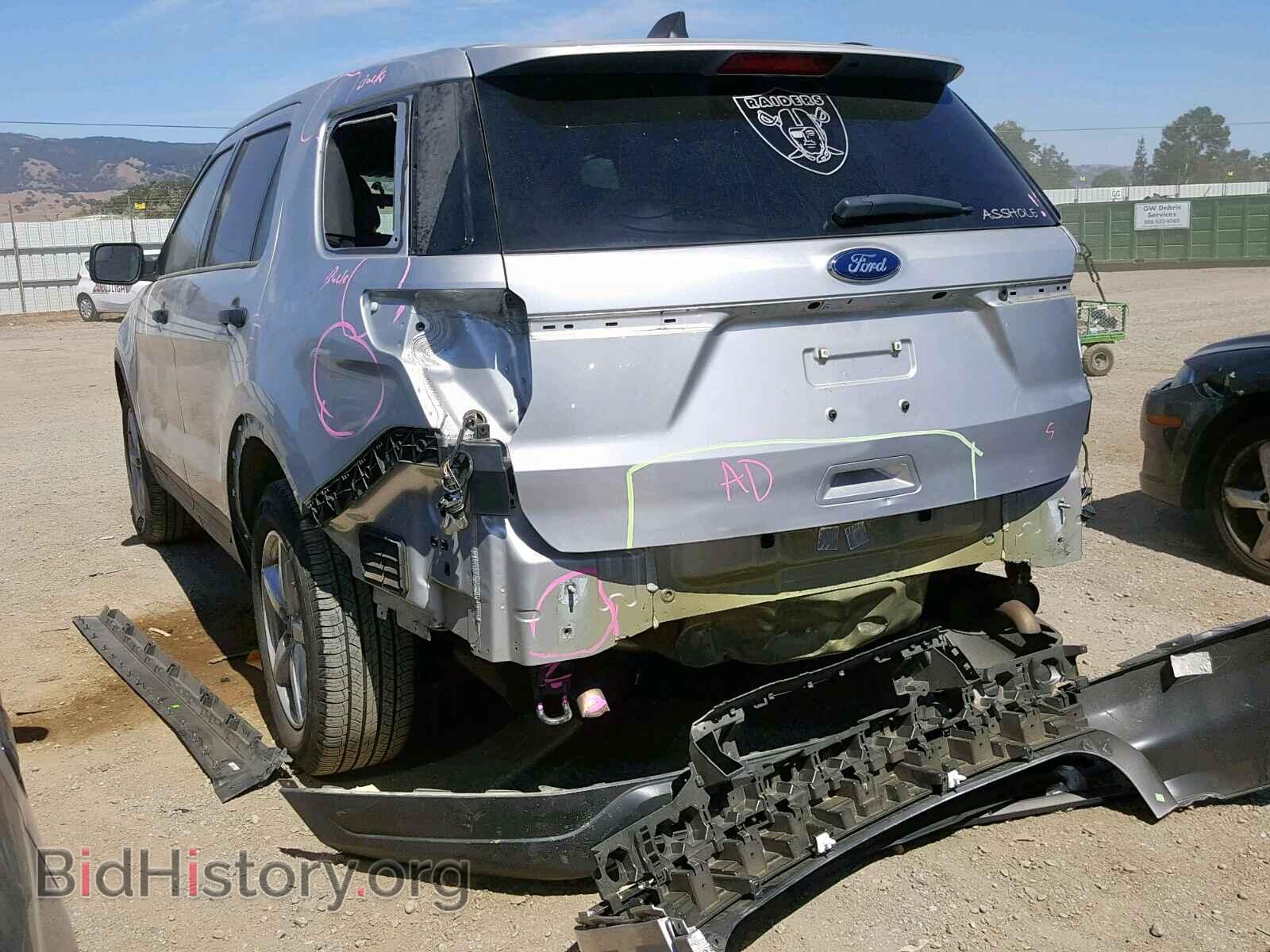 2018 FORD EXPLORER - VIN: 1FM5K7B83JGB09911 - Photo 3