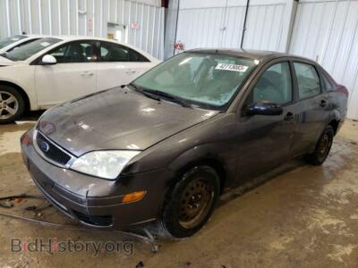 2006 Ford FOCUS Focus ZX4, gray — VIN 1FAFP34N16W243955, Copart