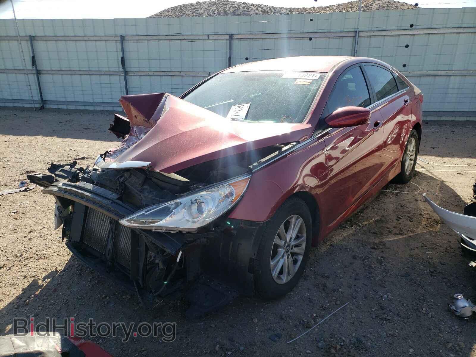 2014 HYUNDAI SONATA - VIN: 5NPEB4AC2EH875221 - Фото 2