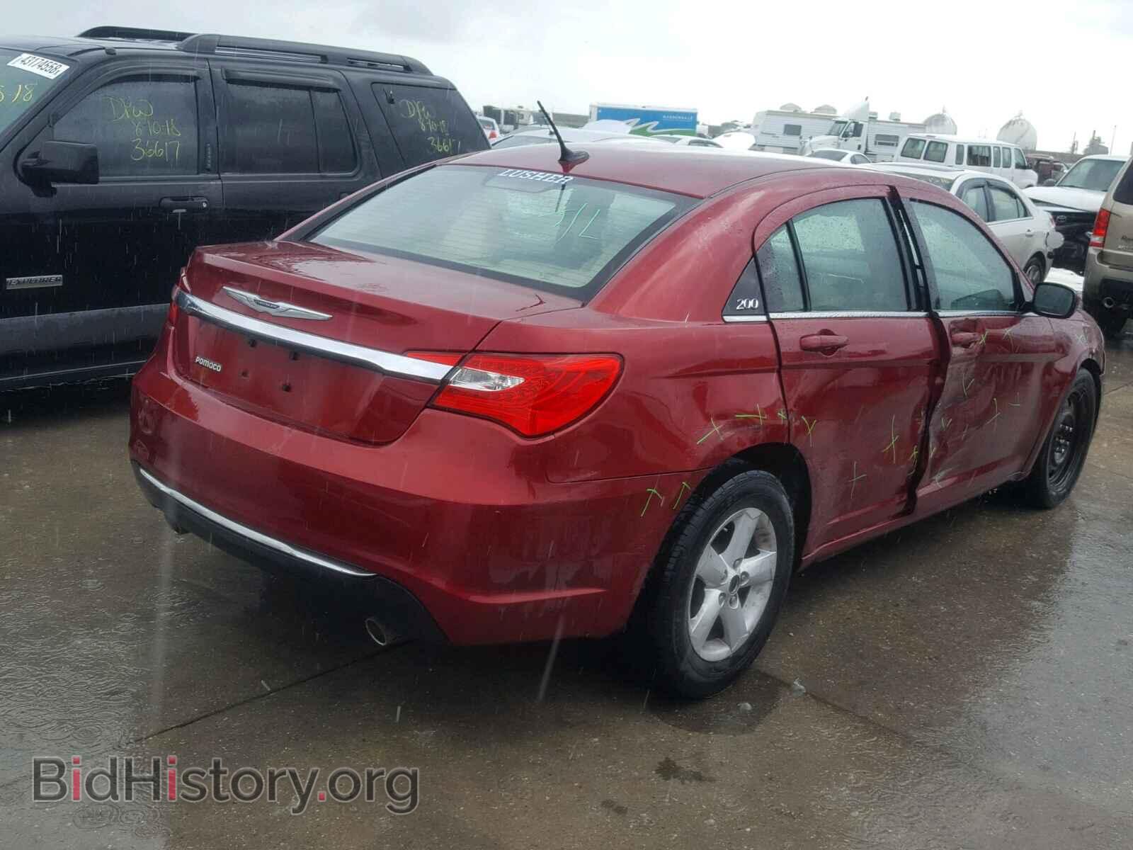 2013 CHRYSLER 200 - VIN: 1C3CCBAG7DN721912 - Фото 4