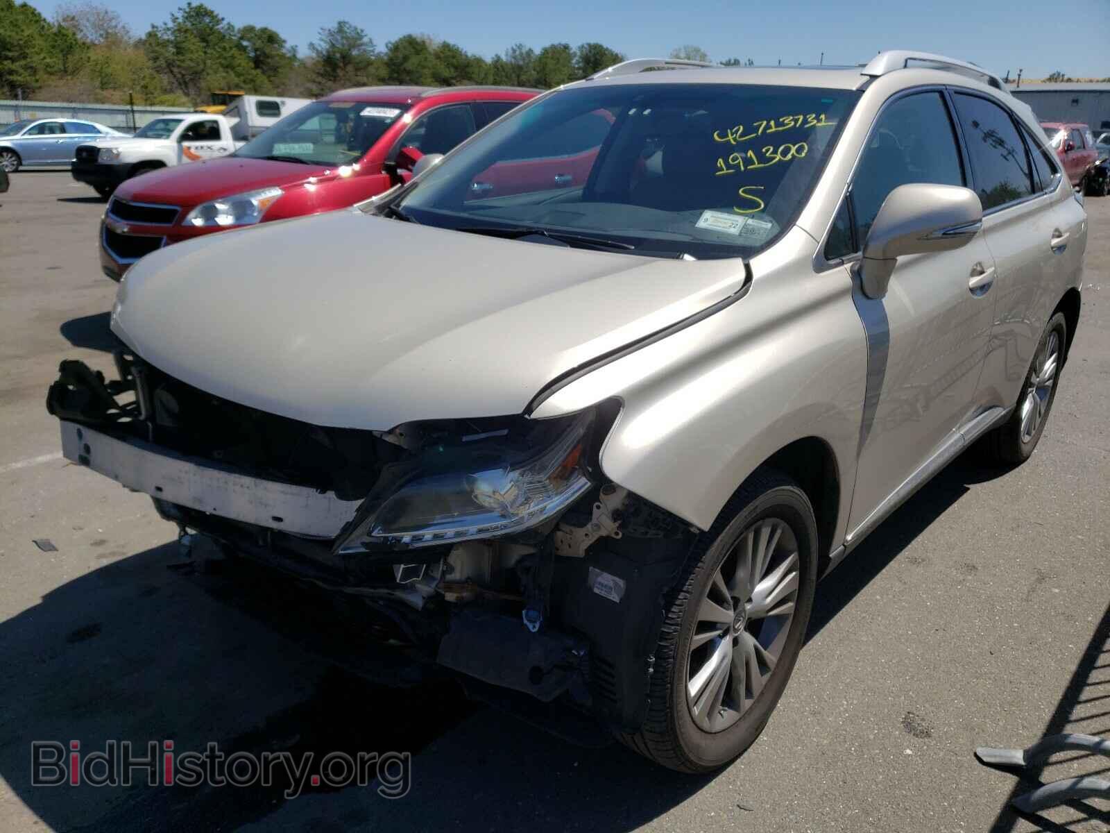 2013 LEXUS RX350 - VIN: 2T2BK1BA2DC191300 - Фото 2