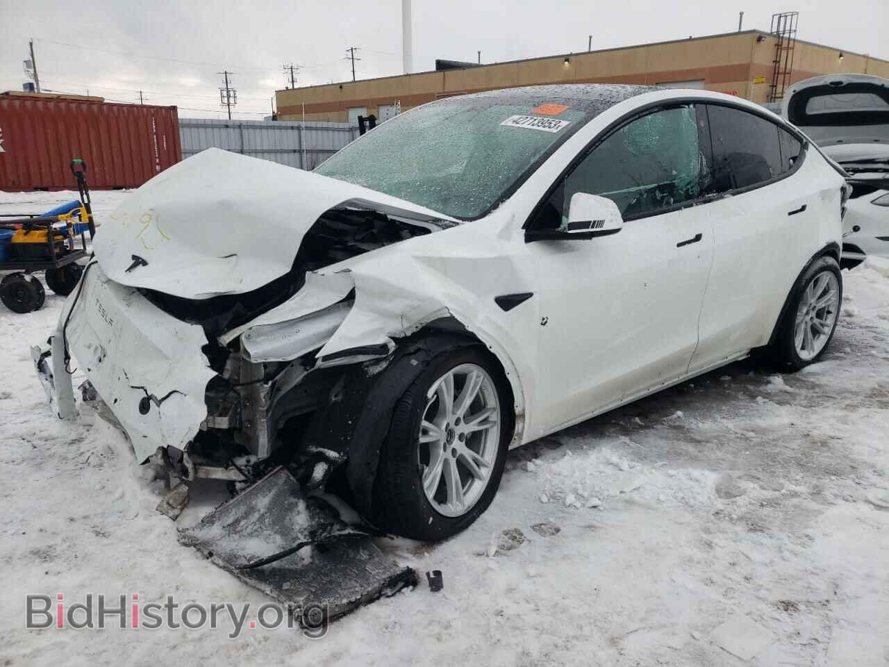 Photo 5YJYGAEE9MF200326 - TESLA MODEL Y 2021