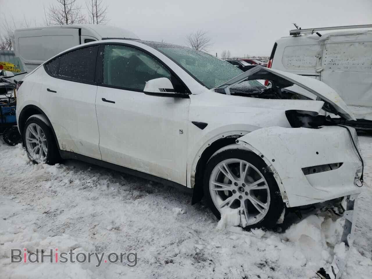 2021 TESLA MODEL Y - VIN: 5YJYGAEE9MF200326 - Фото 4