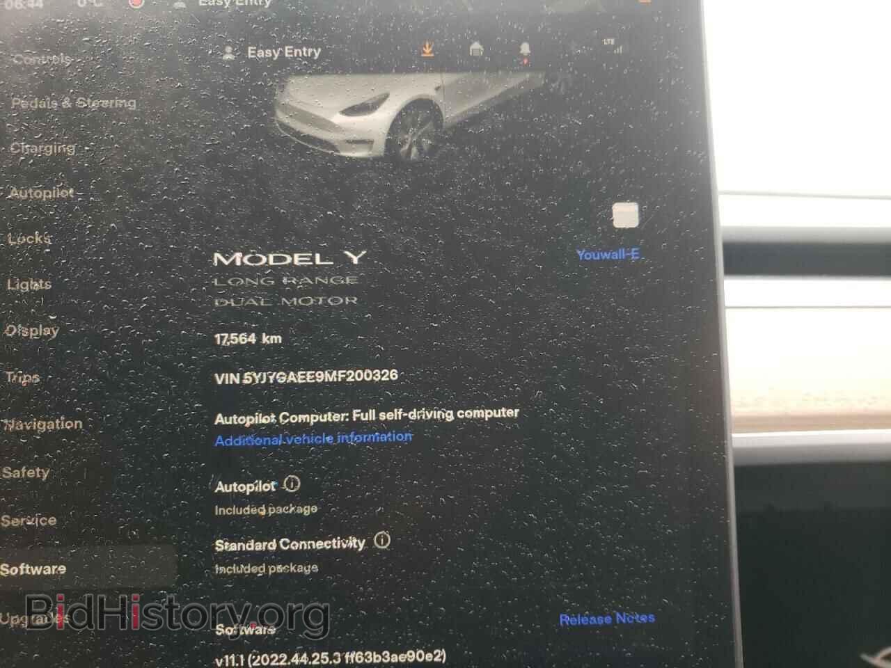 2021 TESLA MODEL Y - VIN: 5YJYGAEE9MF200326 - Фото 9