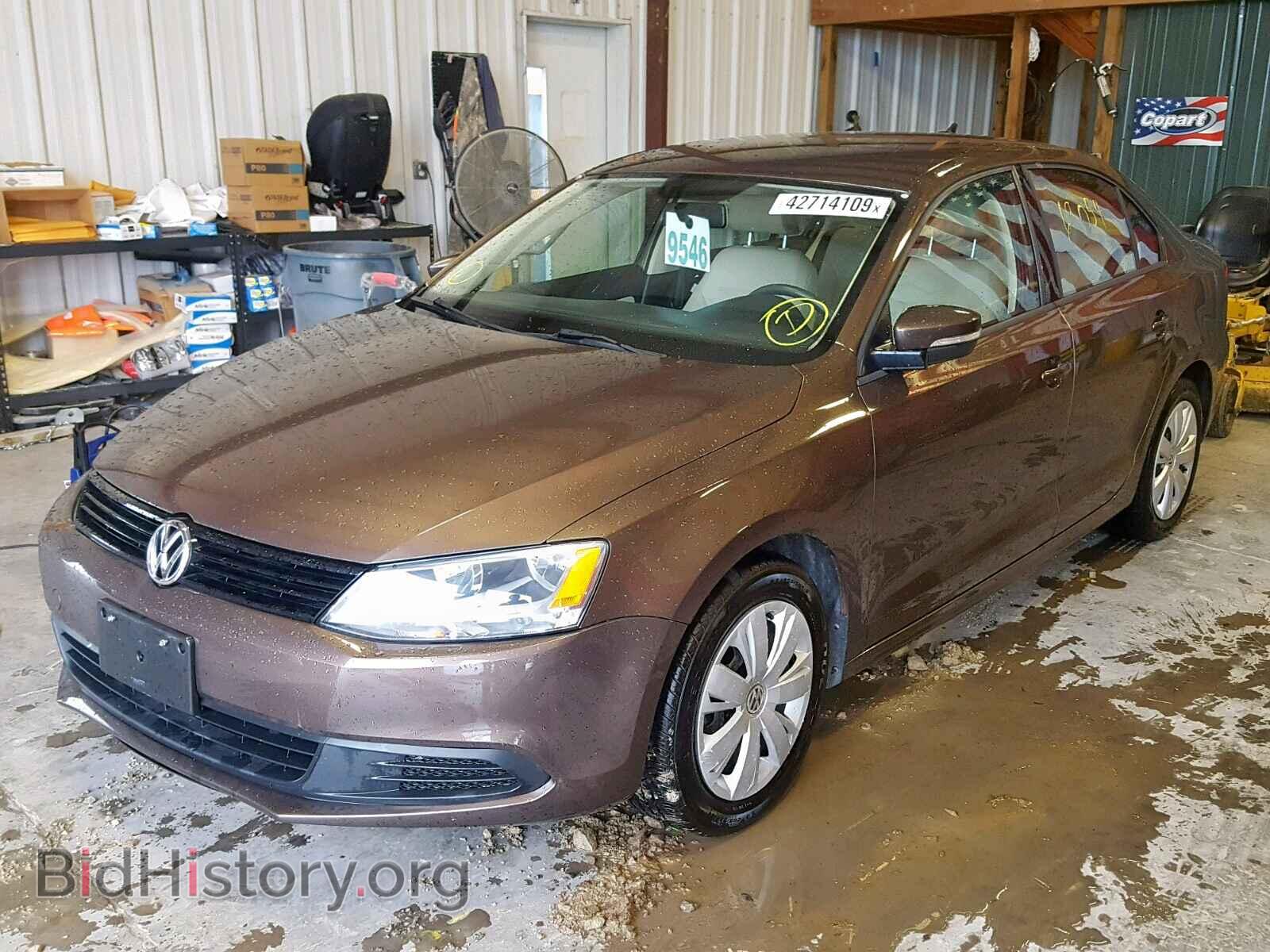 2014 VOLKSWAGEN JETTA - VIN: 3VWD07AJ2EM268017 - Фото 2