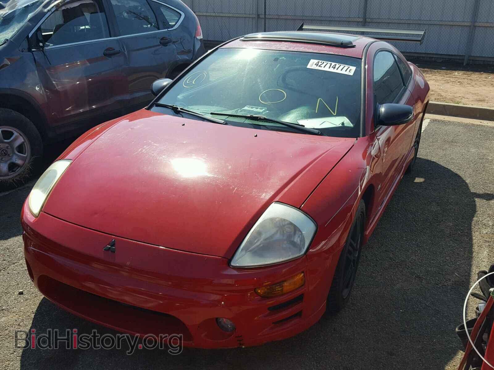 2003 MITSUBISHI ECLIPSE - VIN: 4A3AC74H73E088411 - Фото 2