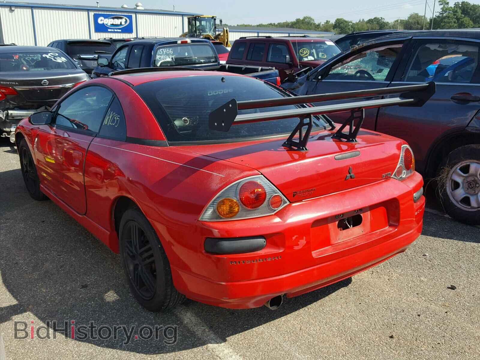 2003 MITSUBISHI ECLIPSE - VIN: 4A3AC74H73E088411 - Фото 3