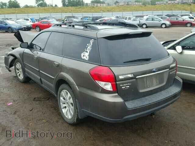 2009 SUBARU OUTBACK - VIN: 4S4BP66C097337373 - Фото 3