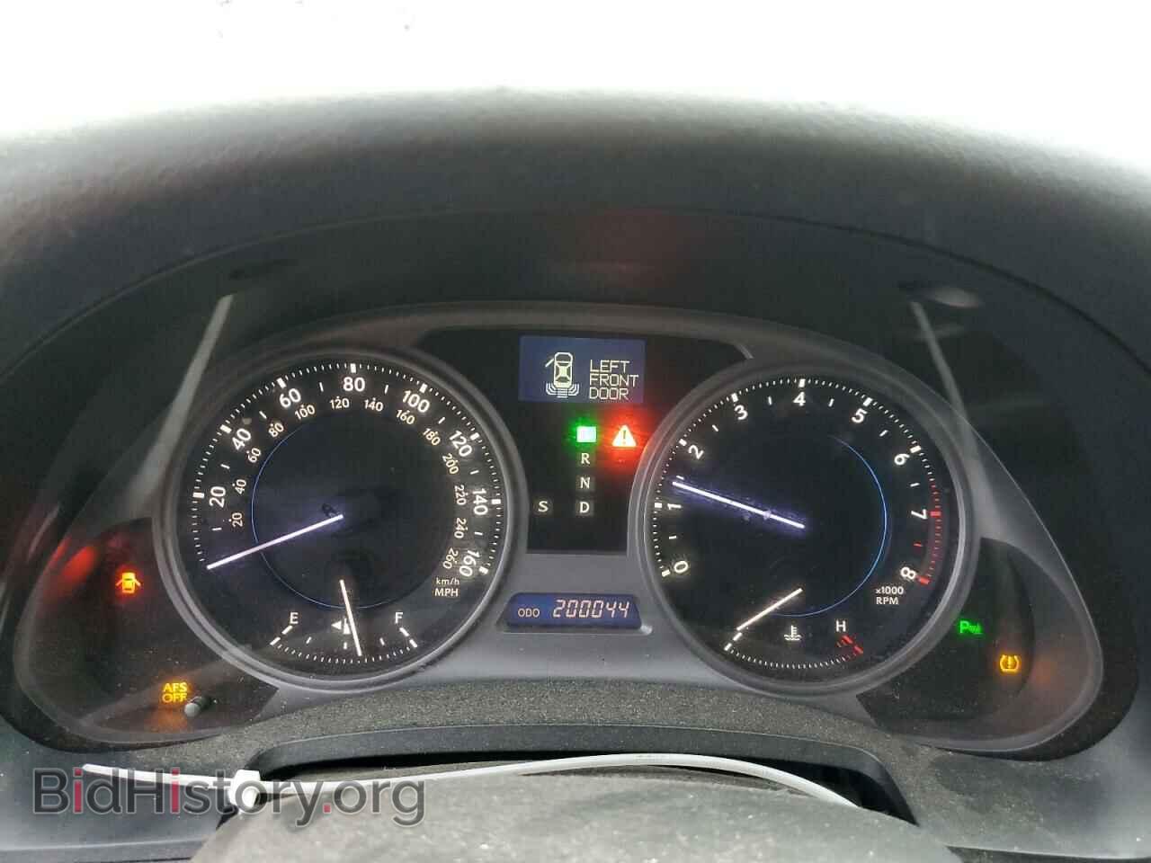 2008 LEXUS IS - VIN: JTHBE262X82015425 - Фото 9