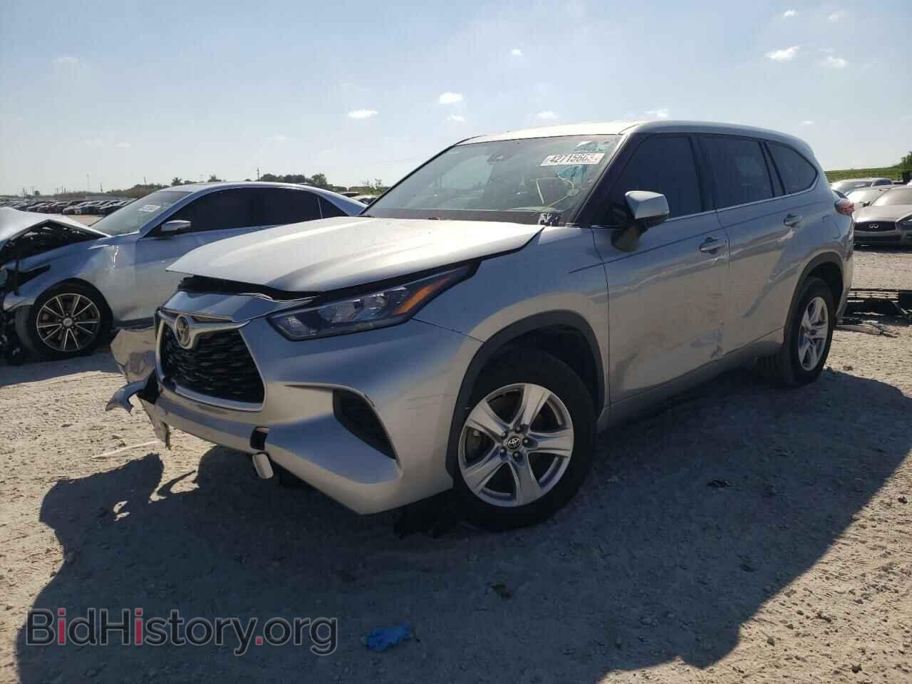 Photo 5TDCZRAH5LS014165 - TOYOTA HIGHLANDER 2020