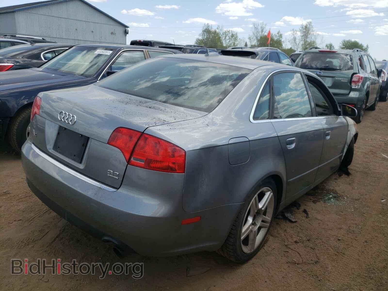 2006 AUDI A4 - VIN: WAUDH78E16A196128 - Фото 4