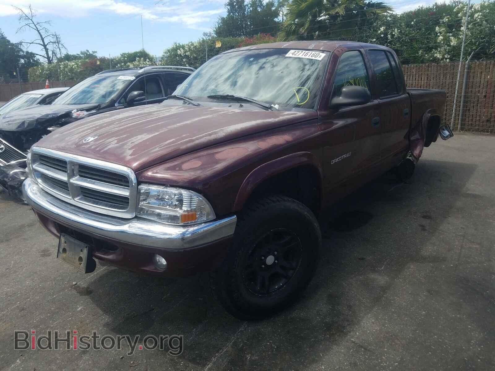 2001 DODGE DAKOTA - VIN: 1B7HG2AN71S325965 - Фото 2