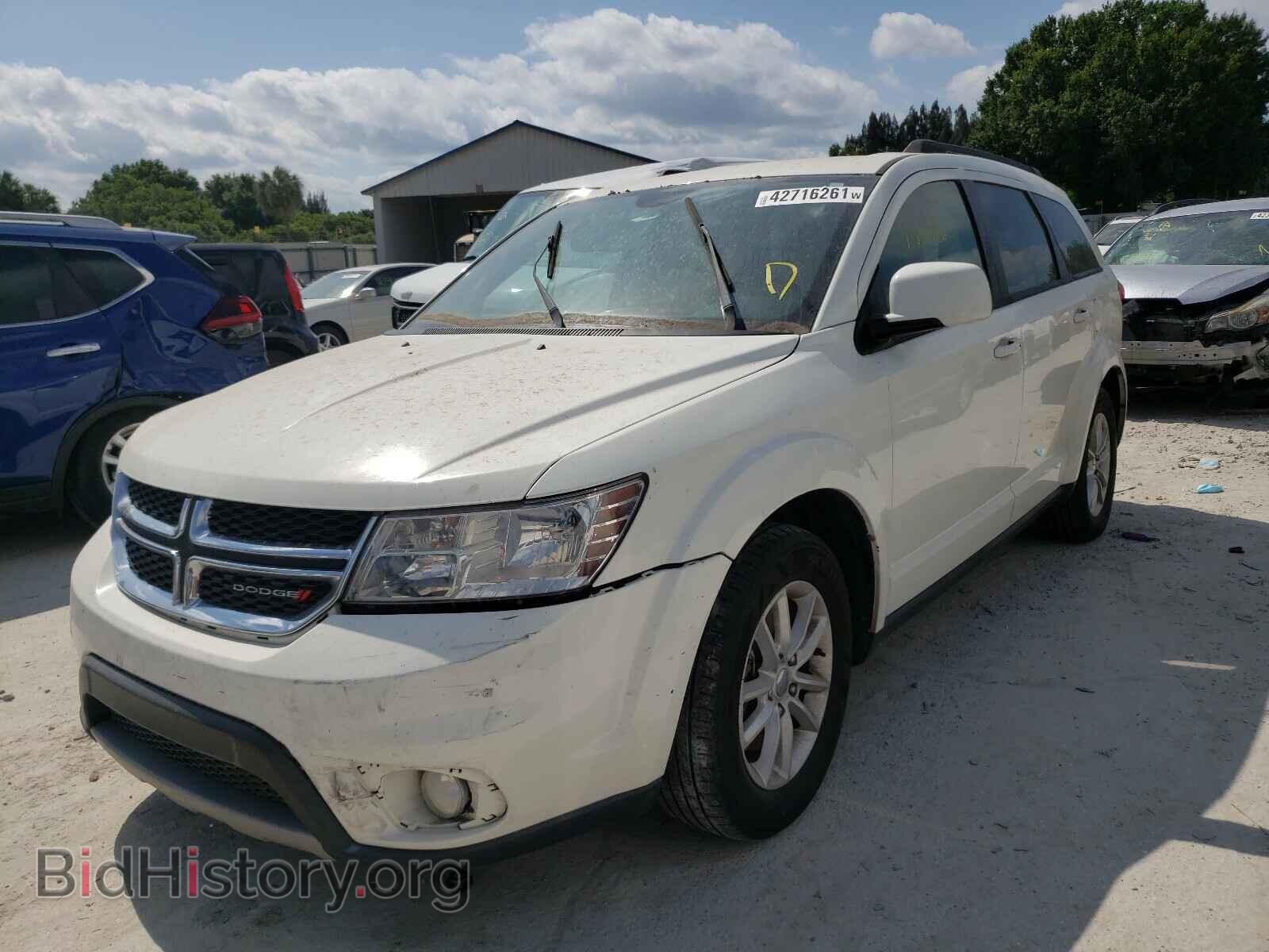2014 DODGE JOURNEY - VIN: 3C4PDCBB0ET141809 - Фото 2