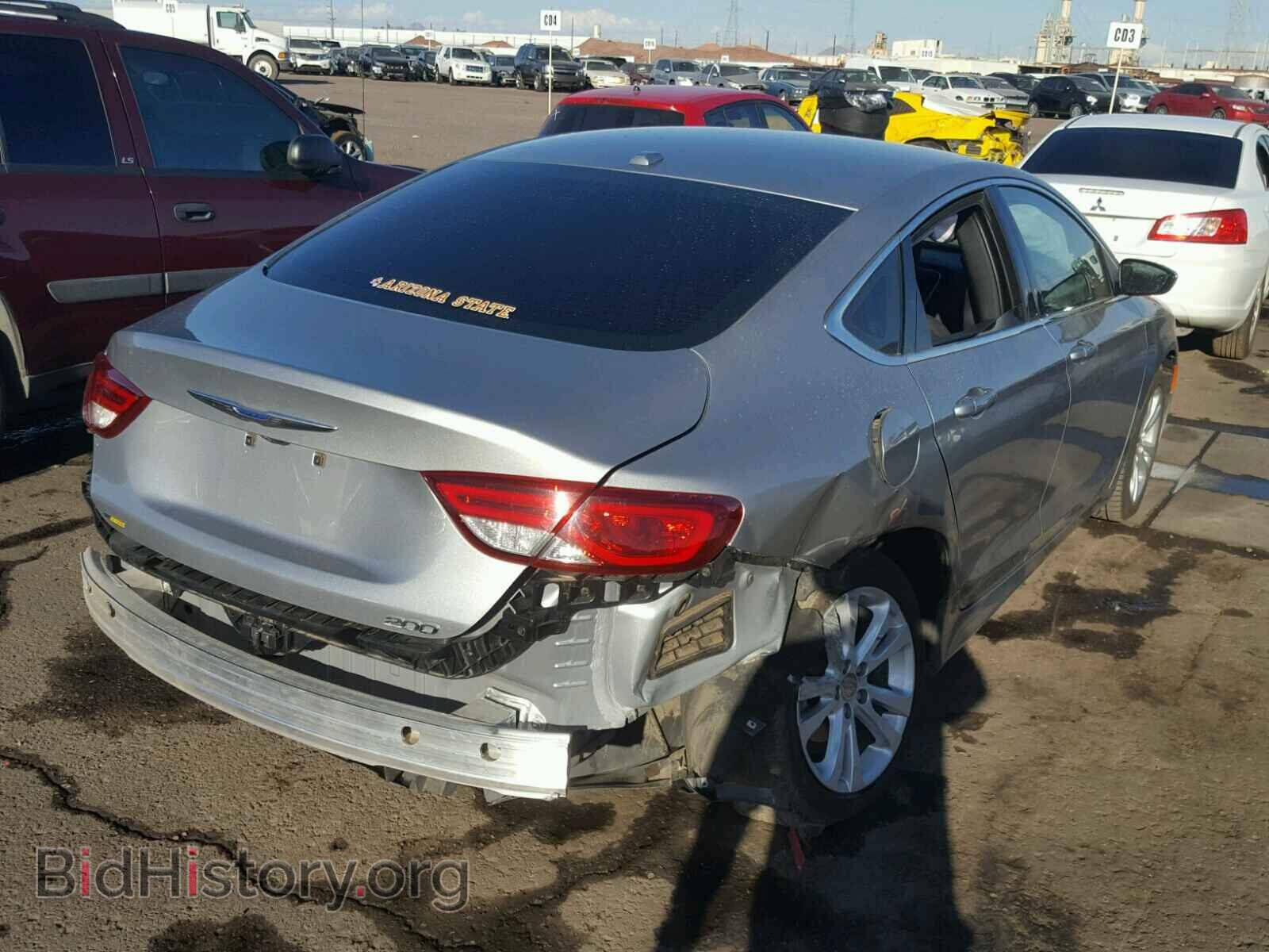 2015 CHRYSLER 200 - VIN: 1C3CCCAB9FN591676 - Фото 4