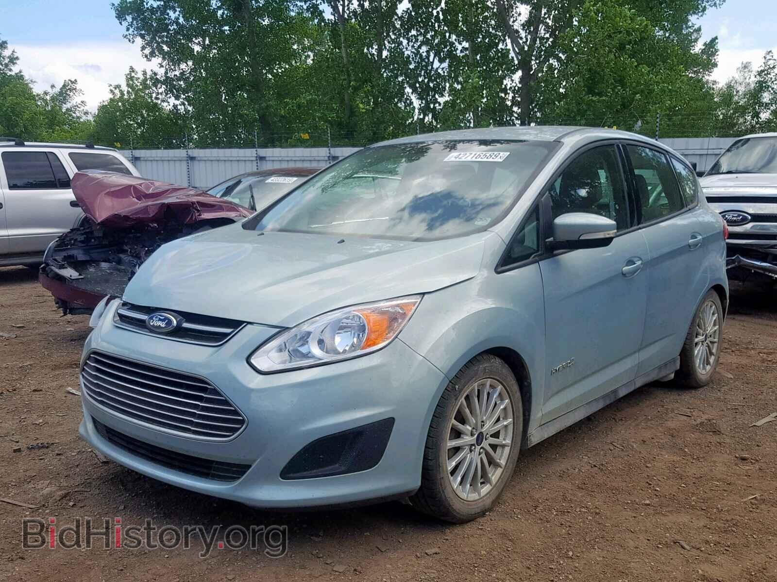2014 FORD CMAX - VIN: 1FADP5AU8EL503587 - Фото 2