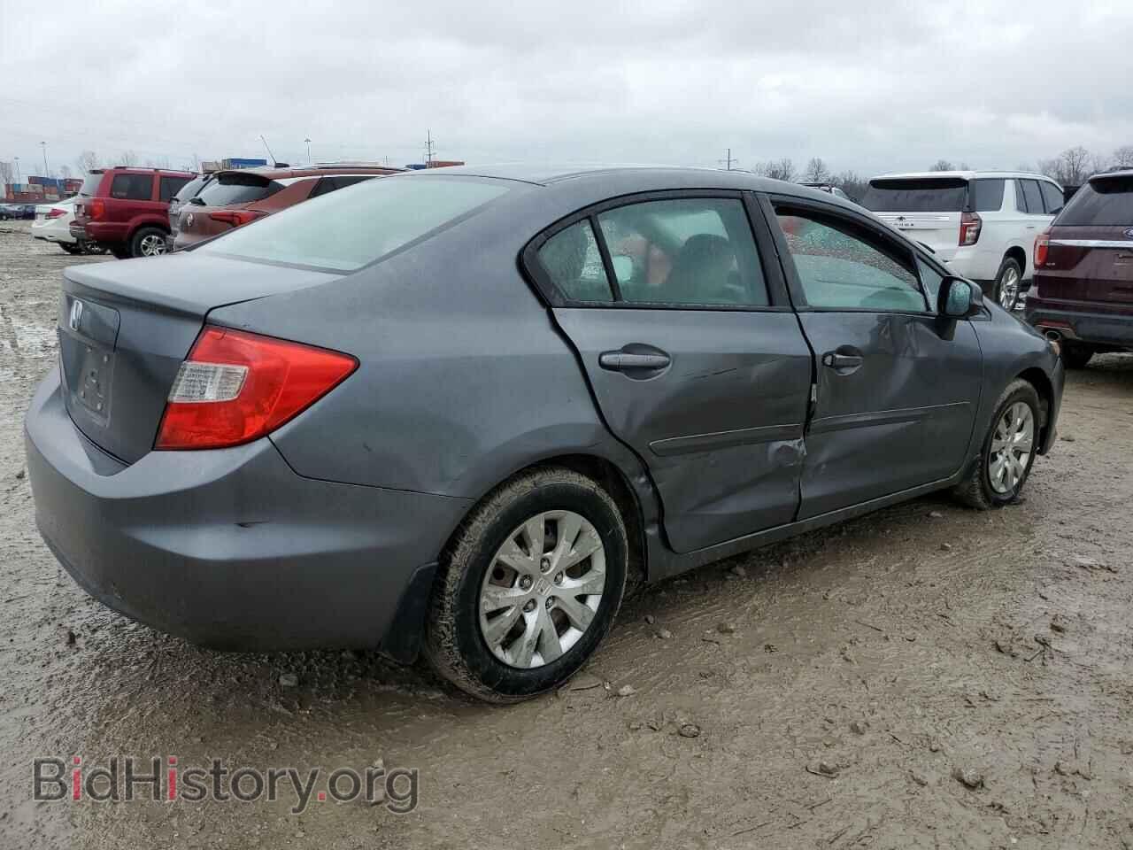 2012 HONDA CIVIC - VIN: 19XFB2F5XCE061841 - Фото 3