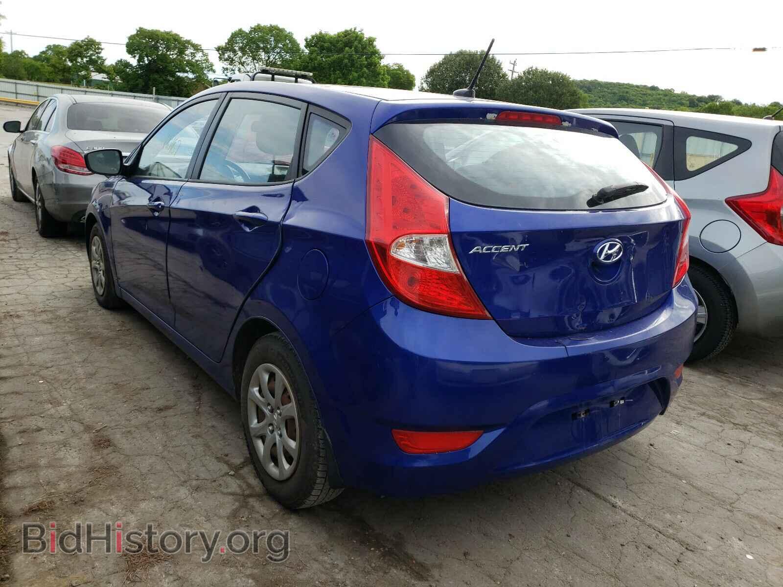 2012 HYUNDAI ACCENT - VIN: KMHCT5AE1CU052807 - Фото 3