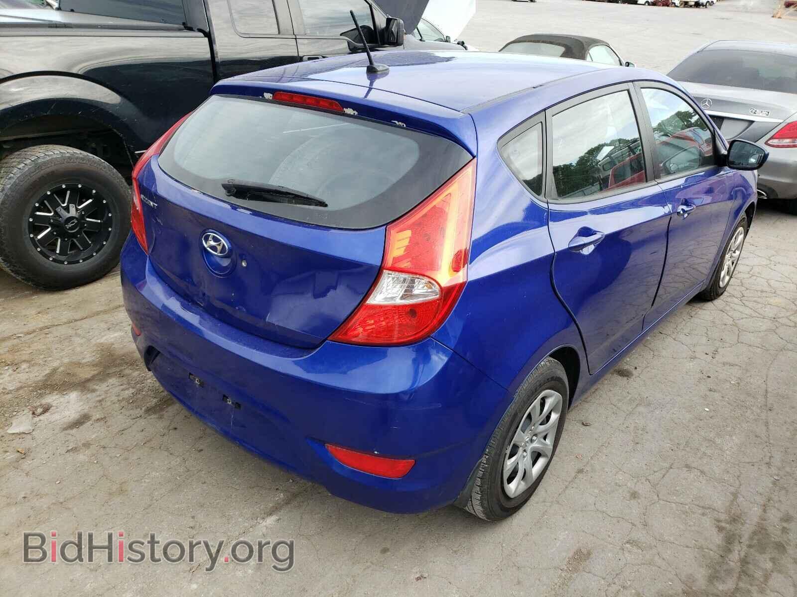 2012 HYUNDAI ACCENT - VIN: KMHCT5AE1CU052807 - Фото 4