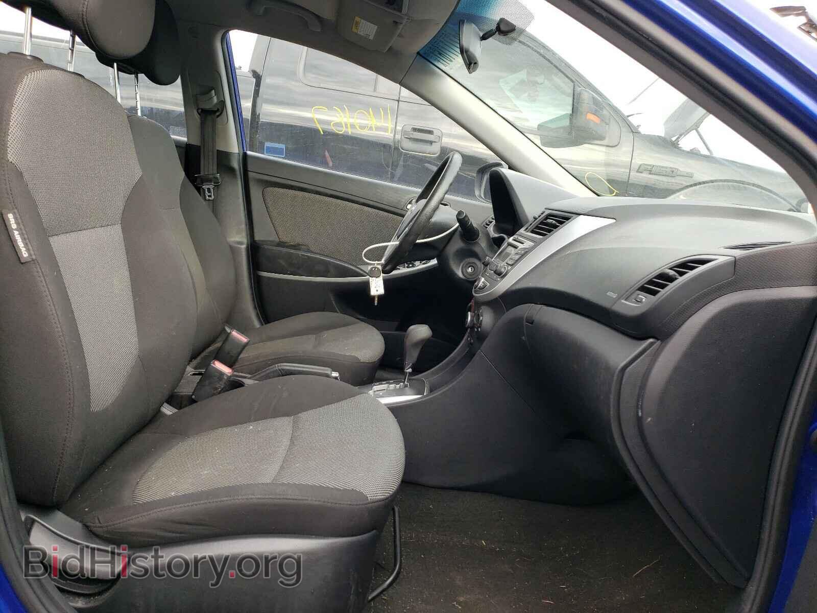 2012 HYUNDAI ACCENT - VIN: KMHCT5AE1CU052807 - Фото 5