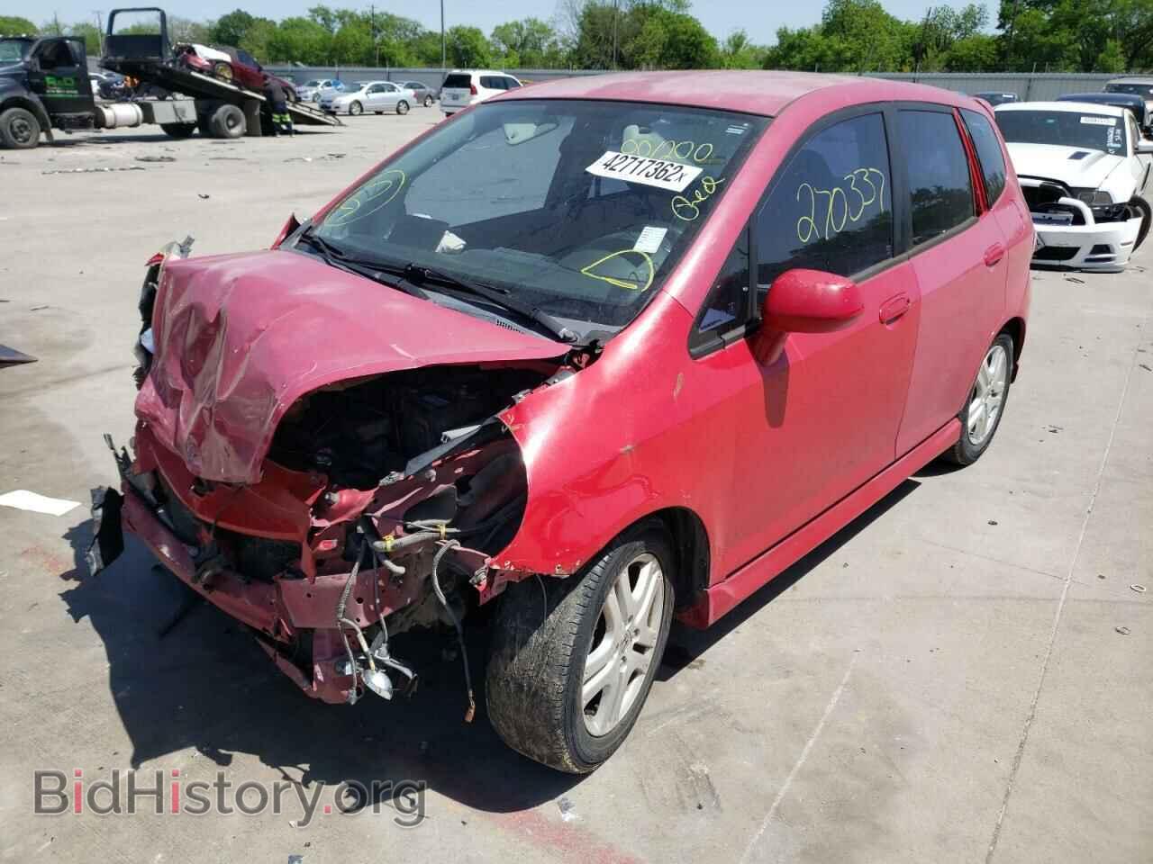 2007 HONDA FIT - VIN: JHMGD38687S001200 - Фото 2