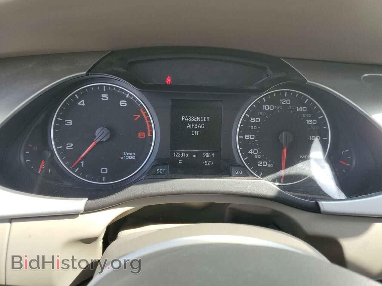 2011 AUDI A4 - VIN: WAU4FAFL5BA010590 - Фото 9