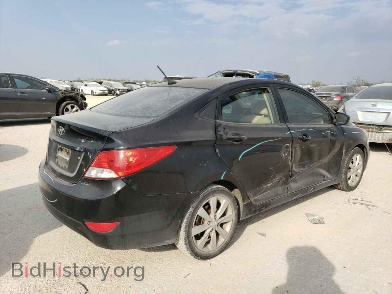 2012 HYUNDAI ACCENT - VIN: KMHCU4AE0CU058542 - Фото 3