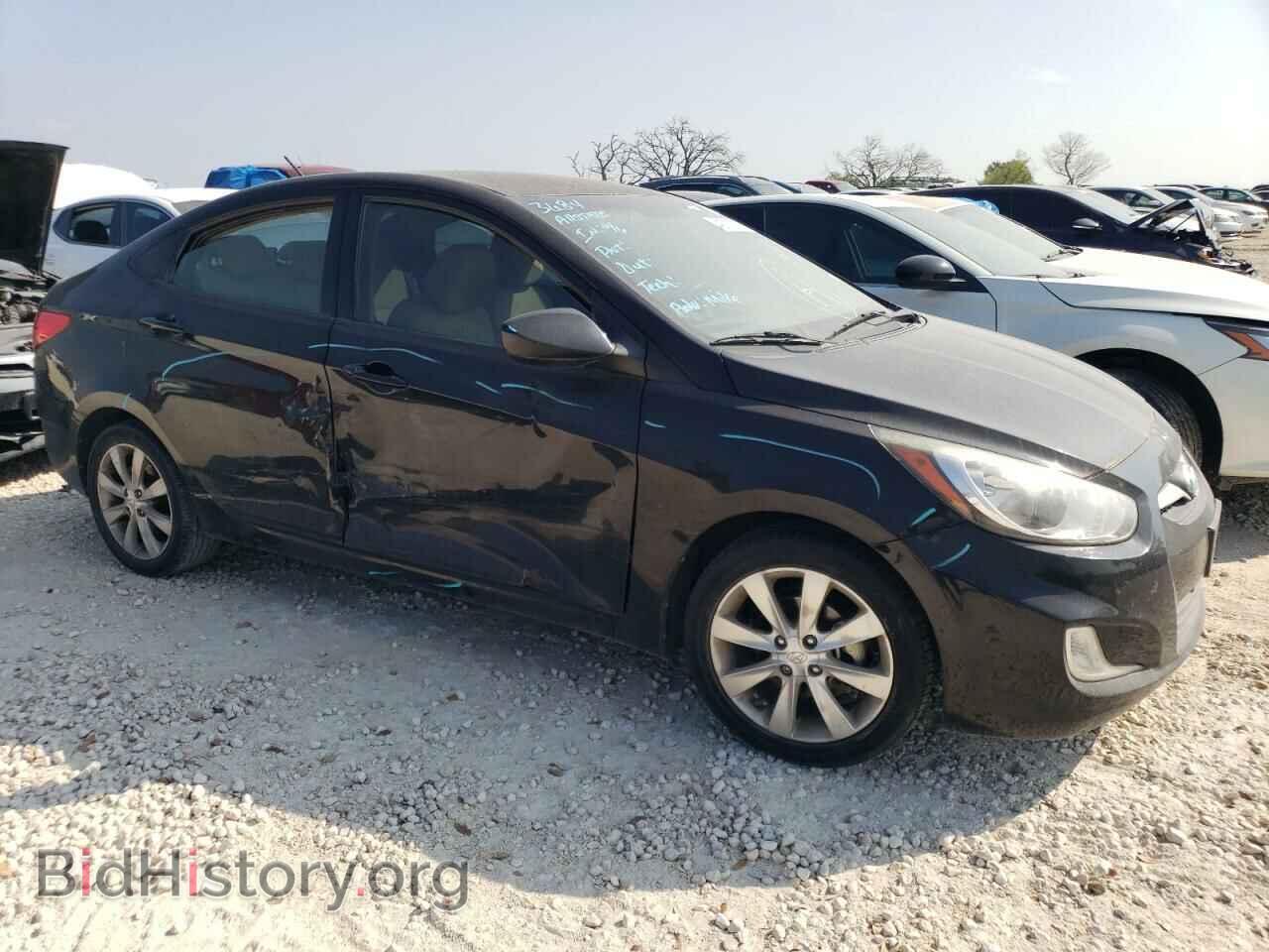 2012 HYUNDAI ACCENT - VIN: KMHCU4AE0CU058542 - Фото 4