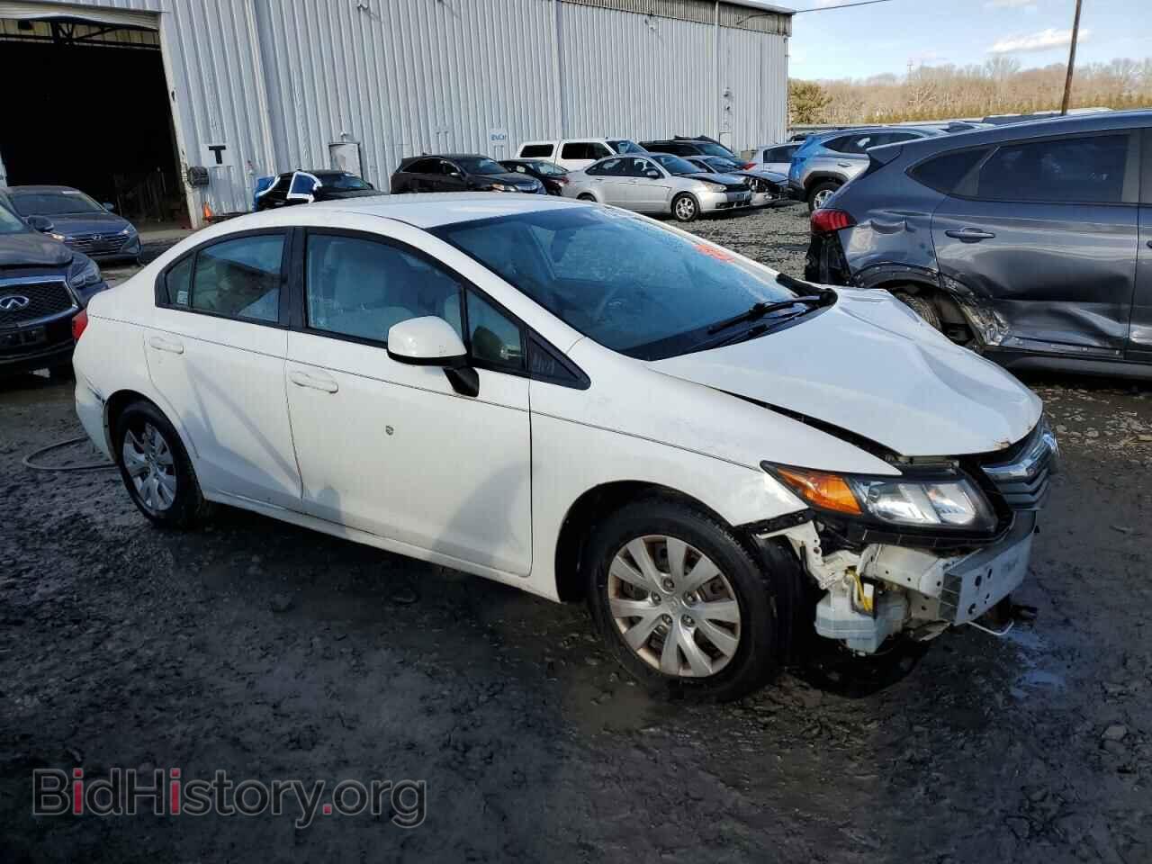2012 HONDA CIVIC - VIN: 19XFB2F57CE312735 - Фото 4