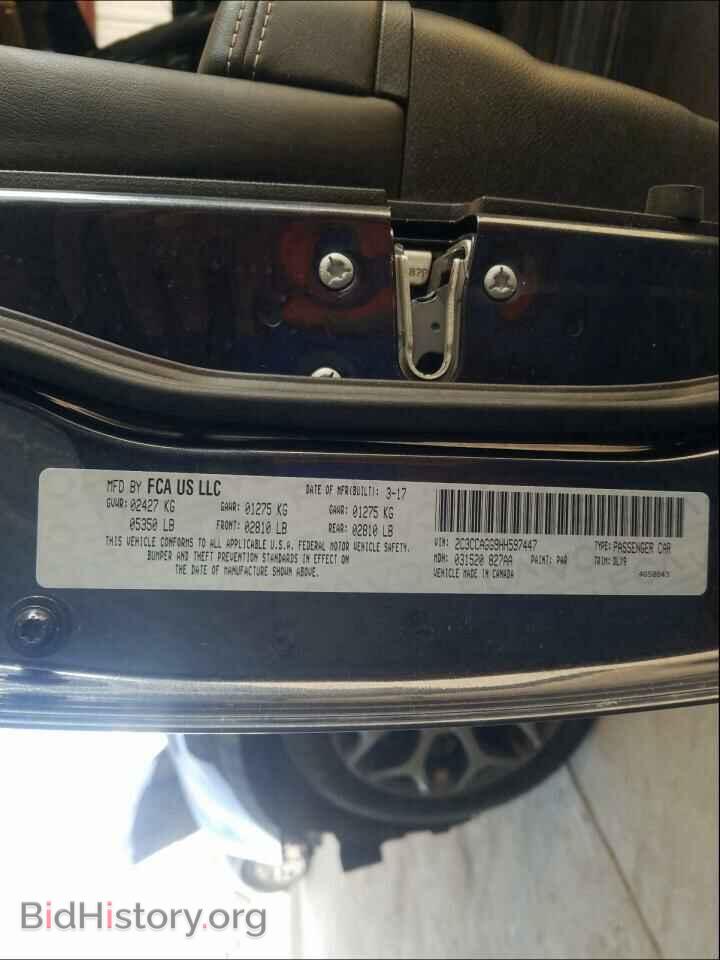 2017 CHRYSLER 300 - VIN: 2C3CCAGG9HH597447 - Фото 10