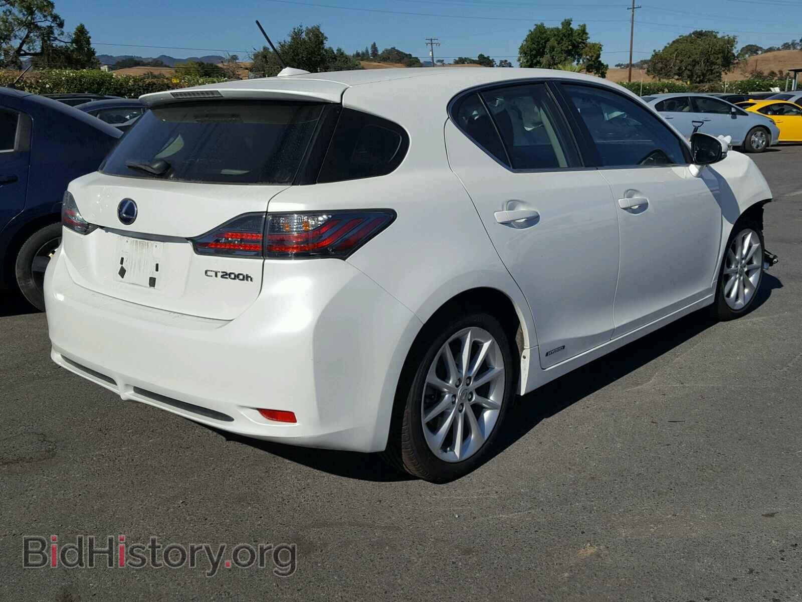 2013 LEXUS CT 200 - VIN: JTHKD5BH2D2164369 - Photo 4