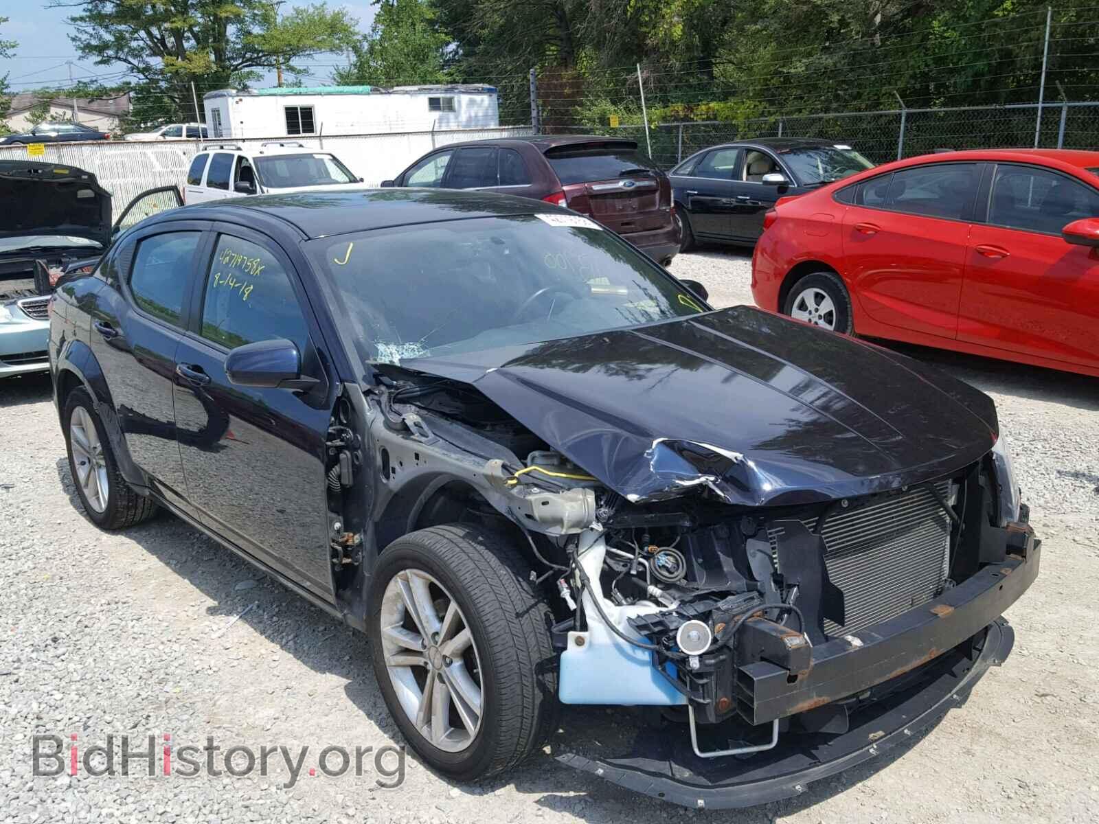 Фотография 1C3CDZCB8CN218055 - DODGE AVENGER 2012