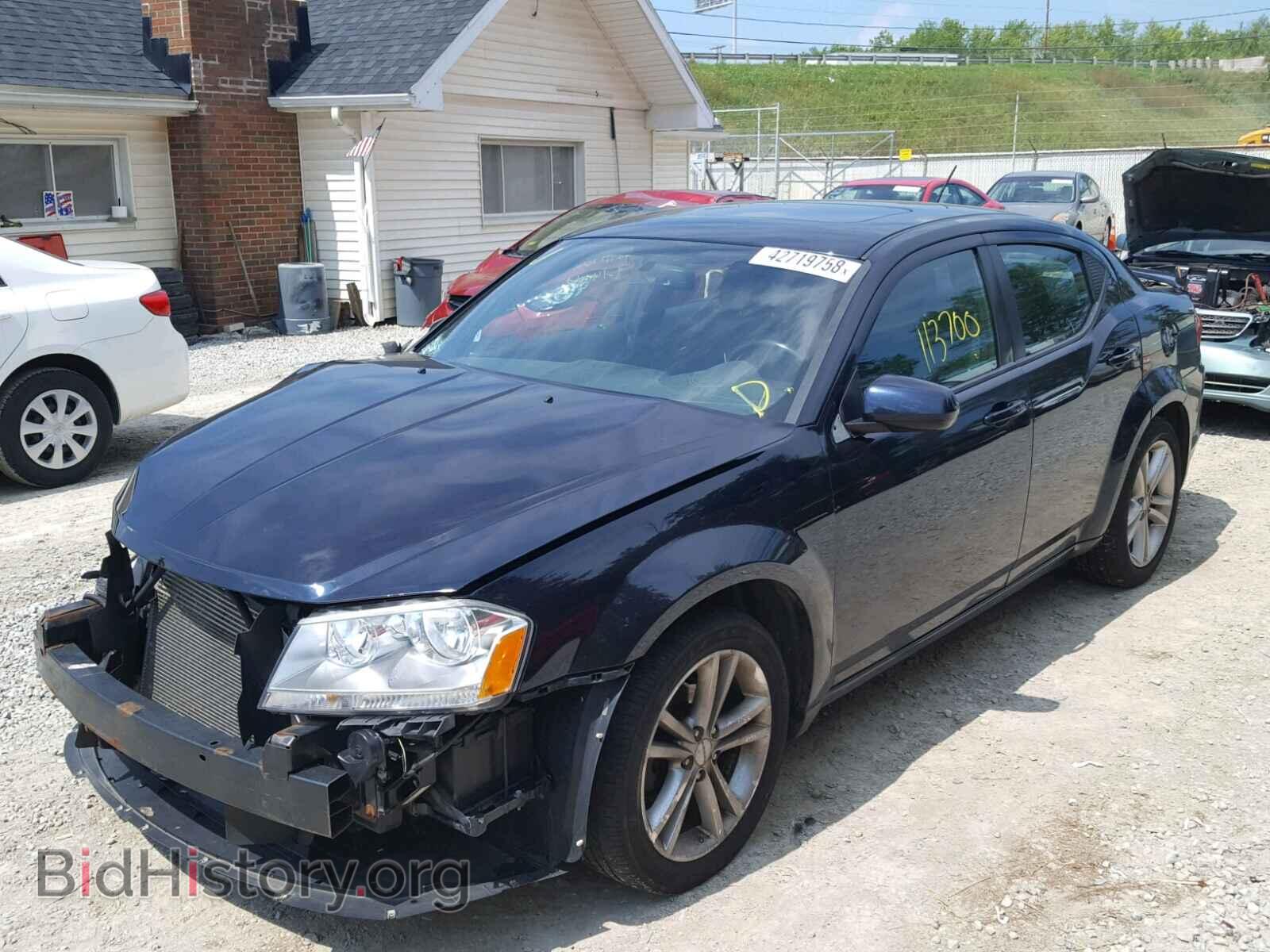 2012 DODGE AVENGER - VIN: 1C3CDZCB8CN218055 - Фото 2