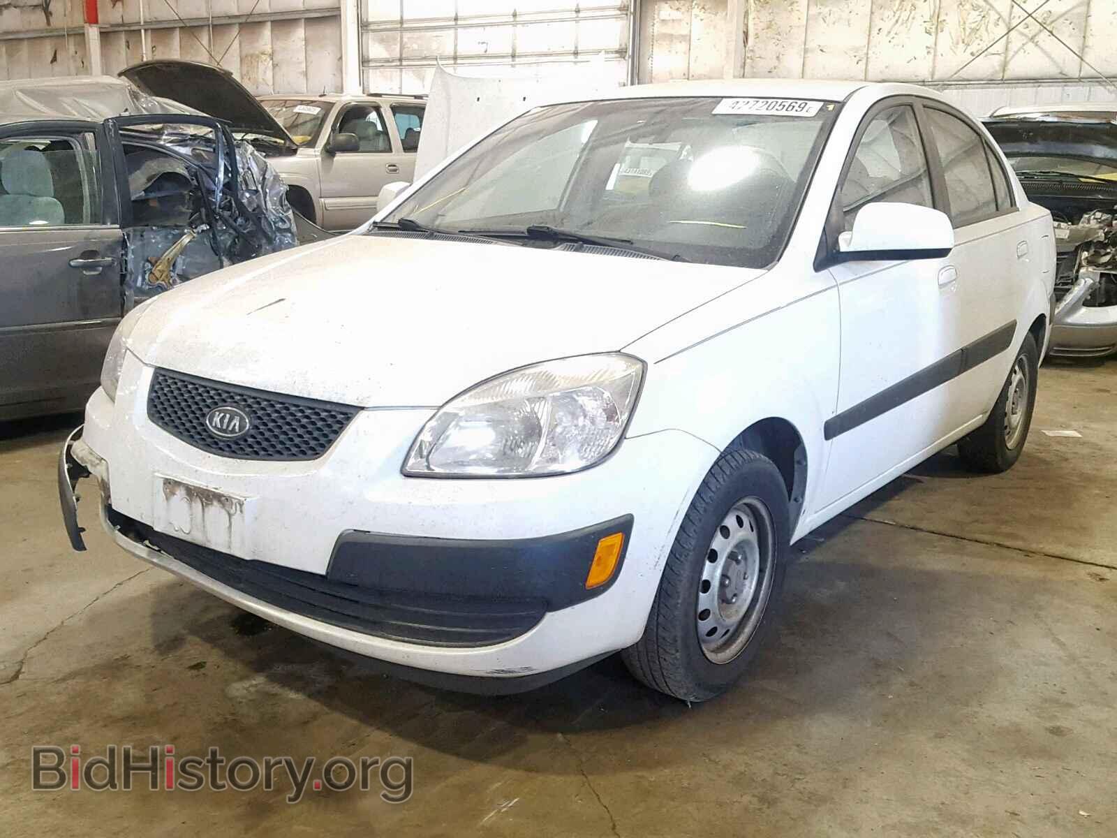 2007 KIA RIO BASE - VIN: KNADE123776269309 - Photo 2