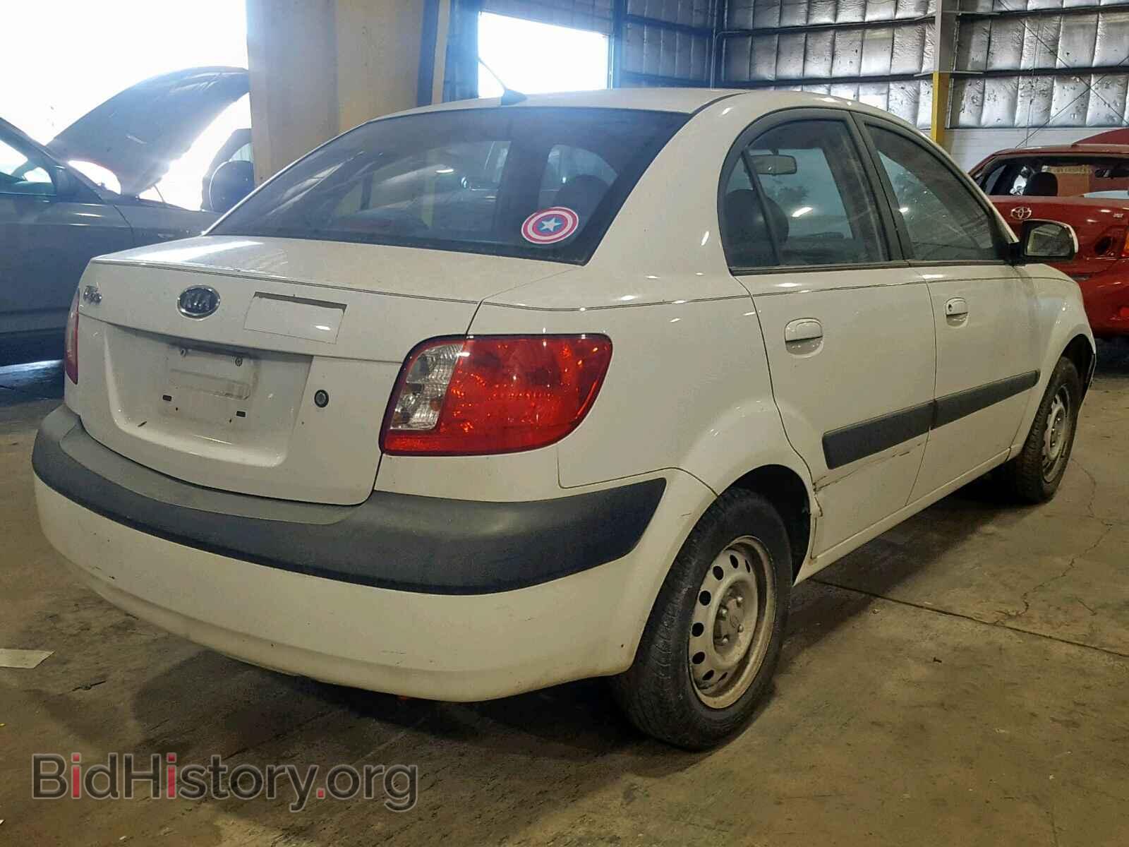 2007 KIA RIO BASE - VIN: KNADE123776269309 - Photo 4