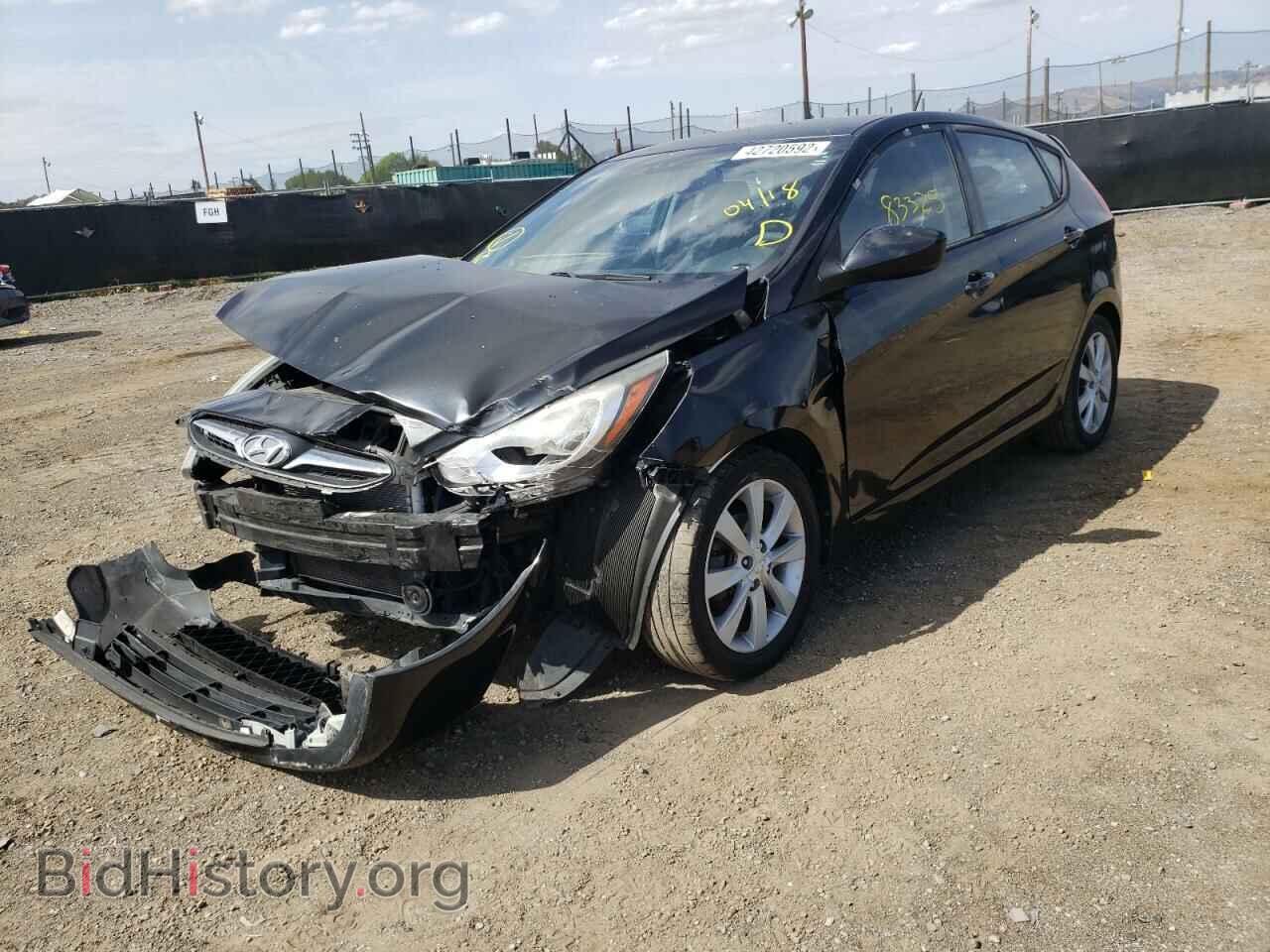 2012 HYUNDAI ACCENT - VIN: KMHCU5AE0CU046543 - Фото 2