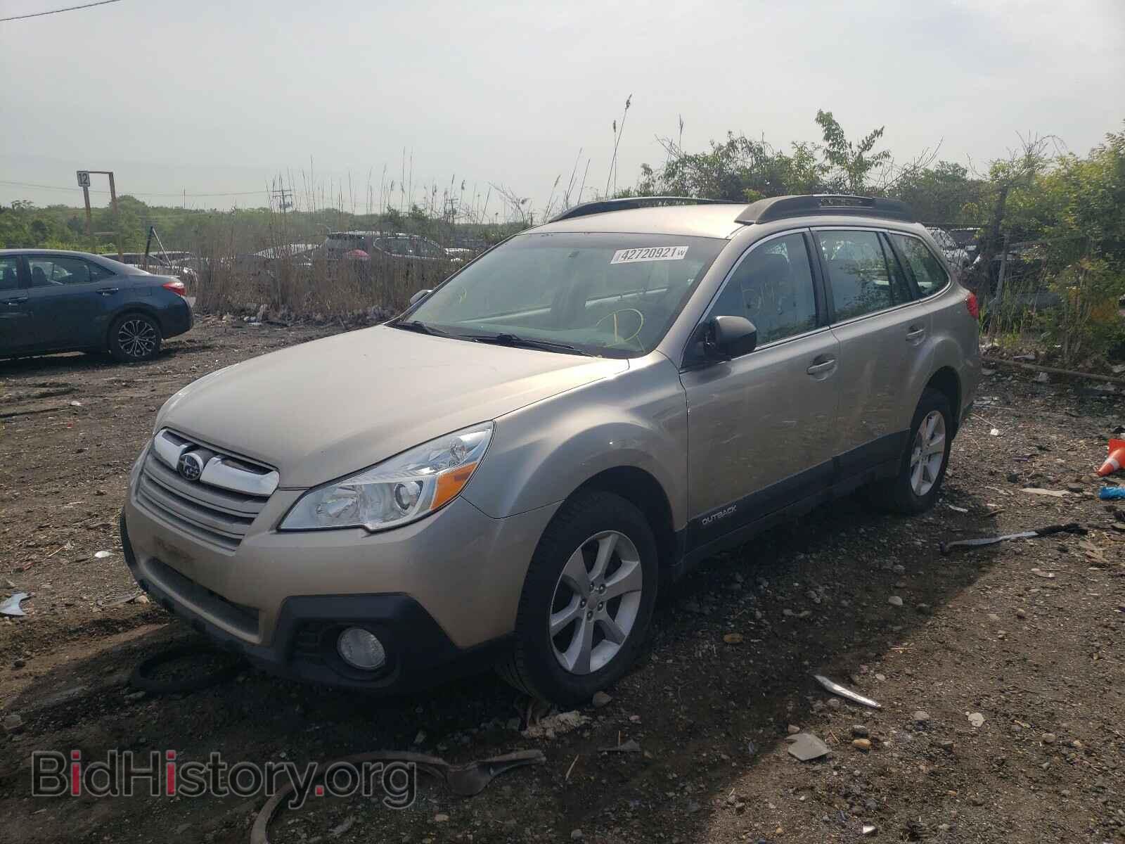 2014 SUBARU OUTBACK - VIN: 4S4BRBAC4E3242150 - Фото 2
