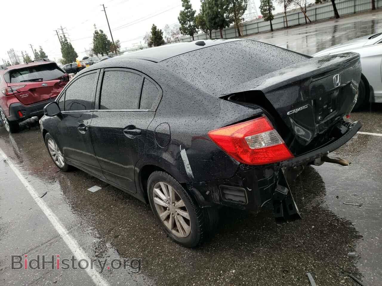 2012 HONDA CIVIC - VIN: 2HGFB2F96CH518072 - Фото 2