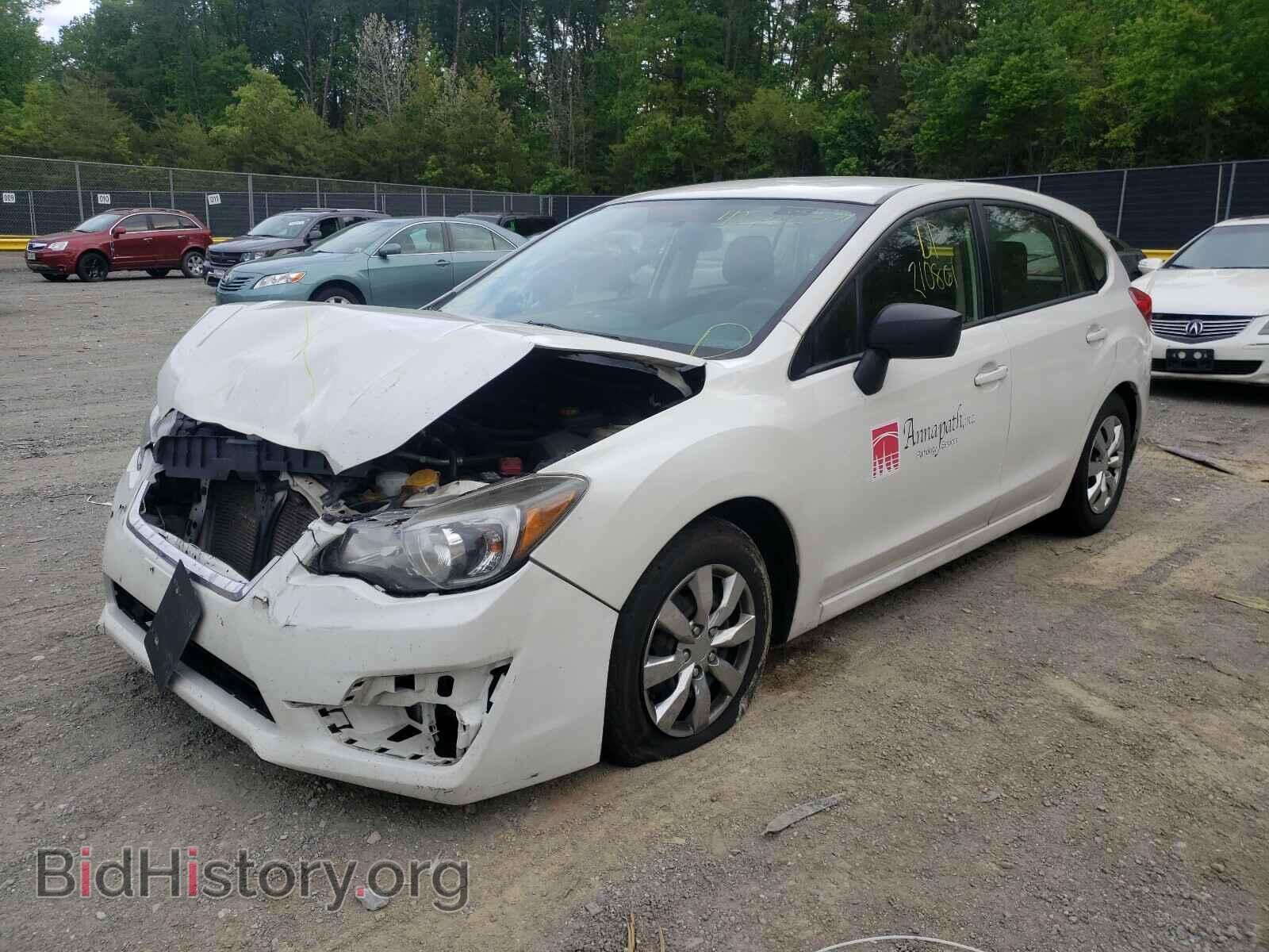2015 SUBARU IMPREZA - VIN: JF1GPAA63F8307259 - Фото 2