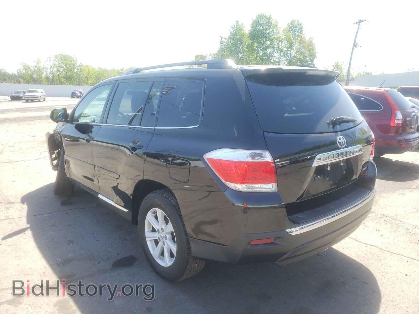 2013 TOYOTA HIGHLANDER - VIN: 5TDBK3EH8DS248891 - Фото 3