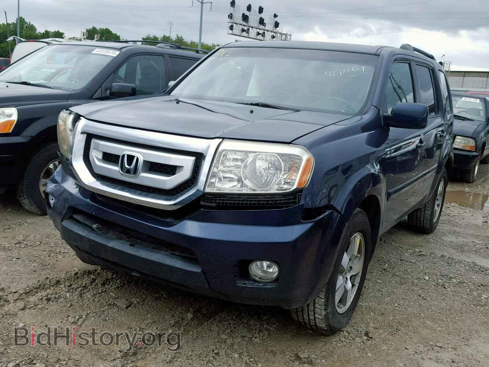 2011 HONDA PILOT EXL - VIN: 5FNYF4H55BB054648 - Фото 2