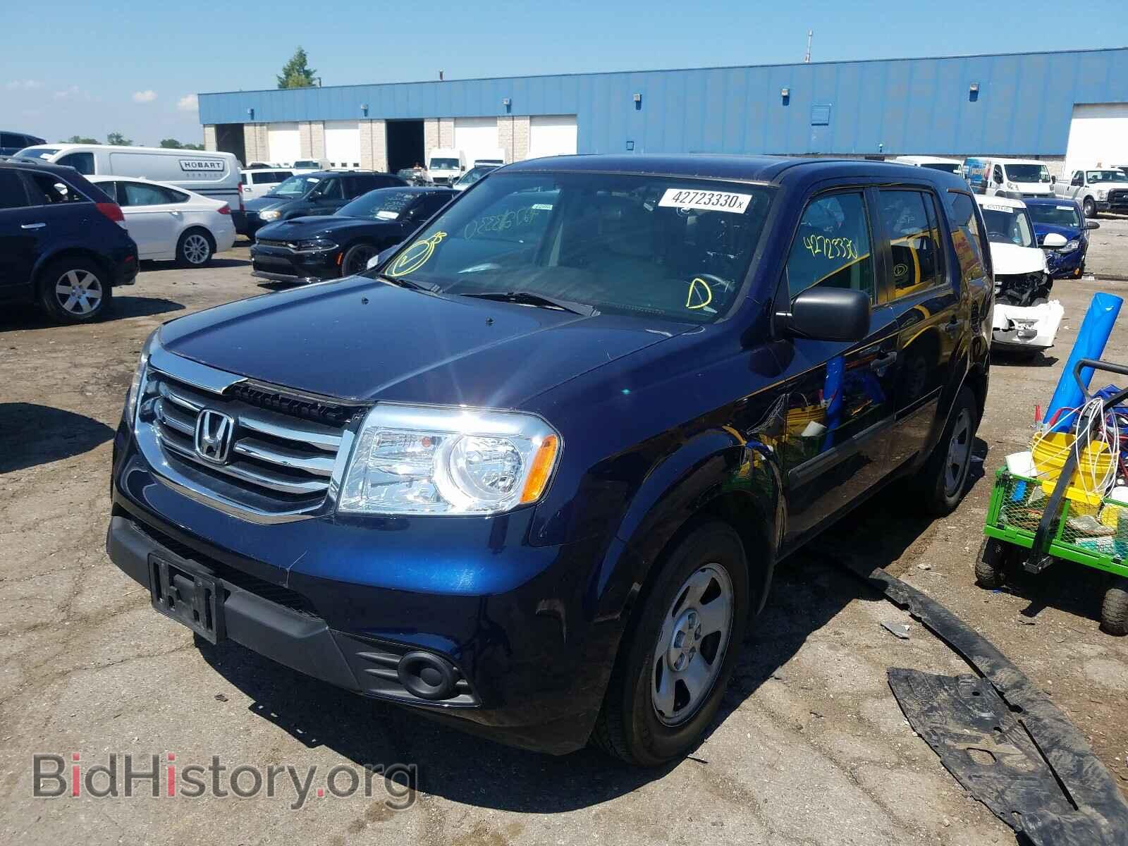 2015 HONDA PILOT - VIN: 5FNYF4H26FB072622 - Фото 2